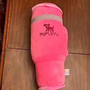 Pink Pupley Large Stanley Cup Crinkle Dog Toy Snug Arooz Snuggle Cuddle Play